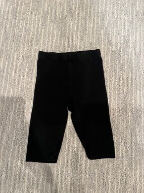 Cozii USA baby girl black leggings 12-18 months